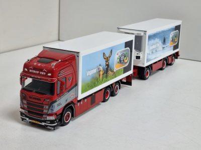Scania R nextgen combinatie van N.C. CHRISTENSEN & SONNER uit DENEMARKEN