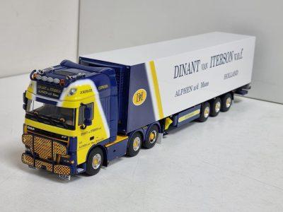 WSI DAF XF van DINANT VAN ITERSON met koeltrailer
