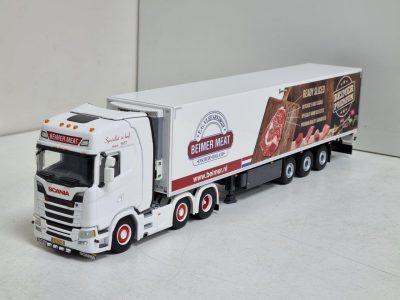 EXCLUSIEF WSI scania S van BEIMER MEAT met koeltrailer