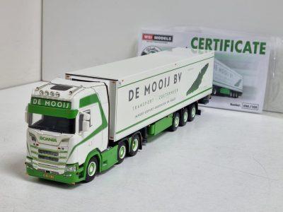EXCLUSIEF WSI scania S van DE MOOIJ met koeltrailer
