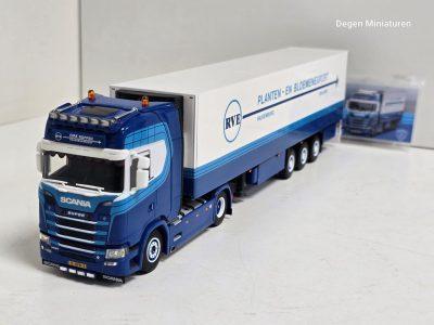WSI SCANIA S 4X2 van DIRK NOPPEN met REEFER TRAILER - 3 AXLE