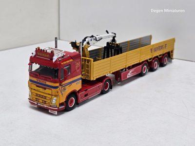 WSI volvo FH4 4x2 van GOYENS uit BELGIE met steenoplegger