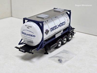 WSI CONTAINER TRAILER 20 FT TANK CONTAINER - 3 AXLE van GEELHOED