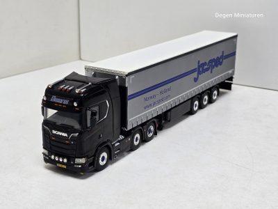 WSI scania S van BARRY BEENS met zeiltrailer