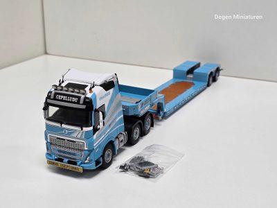 WSI volvo FH5 van CEPELLUDO met EURO PX LOW LOADER - 2 AXLE