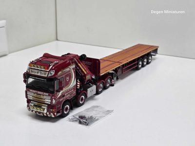 WSI DAF XF SSC 8x4 van JOHN O'NEILL uit IERLAND met Palfinger Dennison