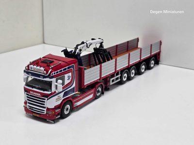 WSI scania R streamline van P&A FONTEIJN met steenoplegger