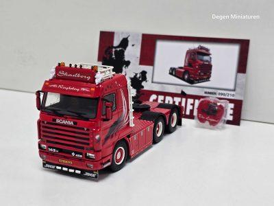 WSI scania 143 streamline van SKADBORG uit DENEMARKEN