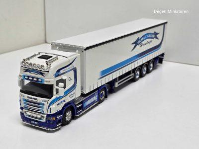 WSI scania R van KILMAC GROUP uit IERLAND met zeiltrailer
