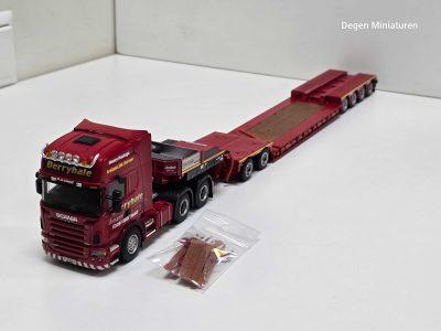 WSI scania R van DERRYHALE uit IERLAND met nooteboom dieplader