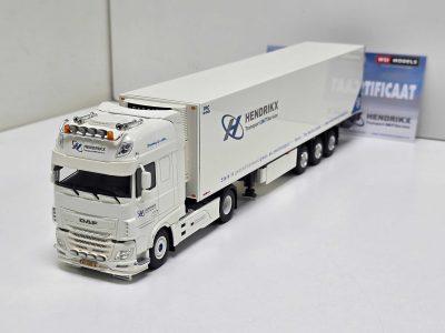 WSI DAF XF van HENDRIKX TRANSPORT met koeltrailer